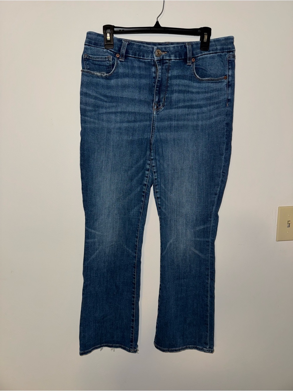 American Eagle super stretch curvy skinny kick size 14 short jeans